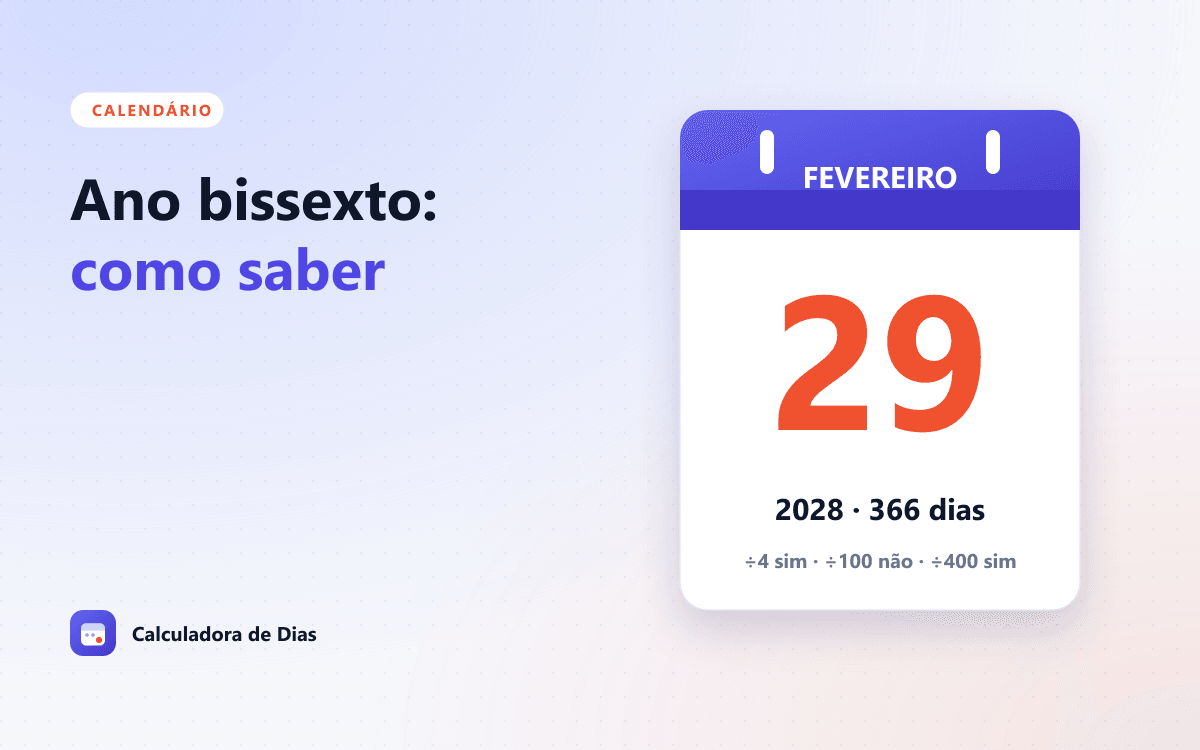 Calendário de fevereiro com o dia 29 destacado, representando o dia extra do ano bissexto
